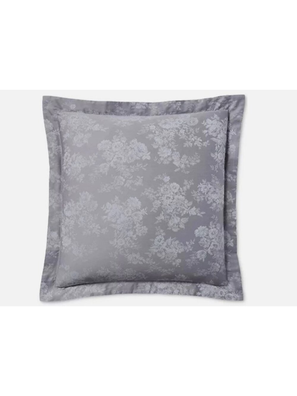 LAUREN Ralph Lauren Mya Euro Sham Floral Soft Grey